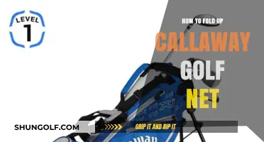 Mastering the Art of Folding Your Callaway Golf Net Effortlessly