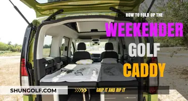 Mastering the Art of Folding Your Weekender Golf Caddy Effortlessly