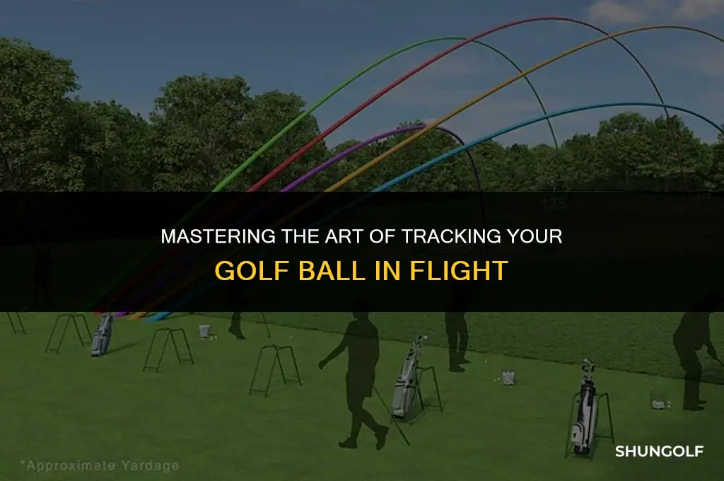how to follow a golf ball