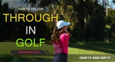 Golf: Mastering the Follow-Through