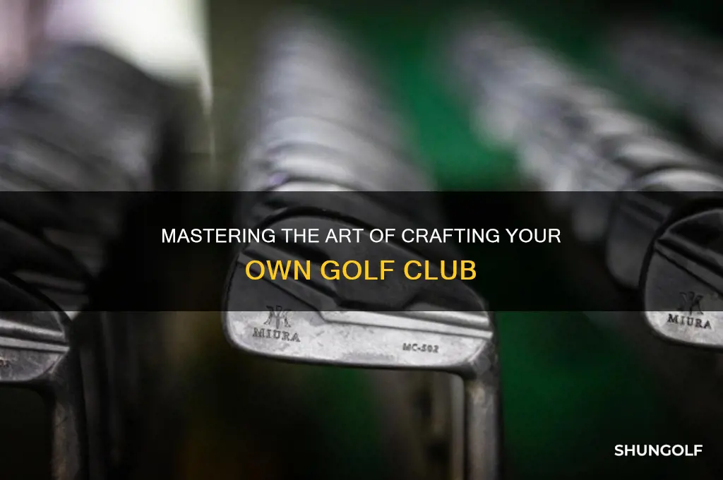 how to forge a golf club