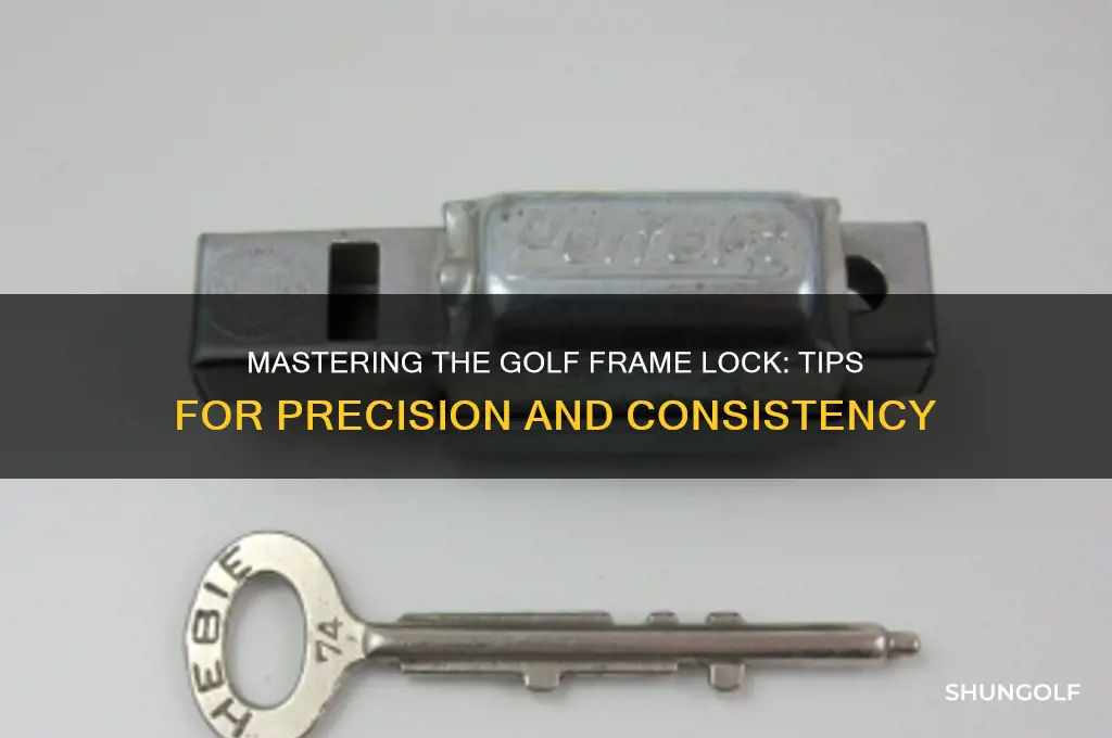 how to frame lock on golf it