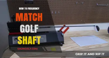 Mastering Golf Shaft Frequency Matching: A Comprehensive Guide