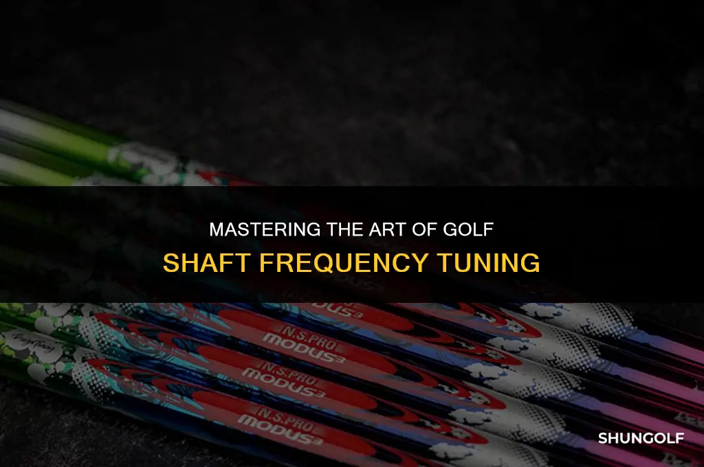 how to frequency tune a golf shaft