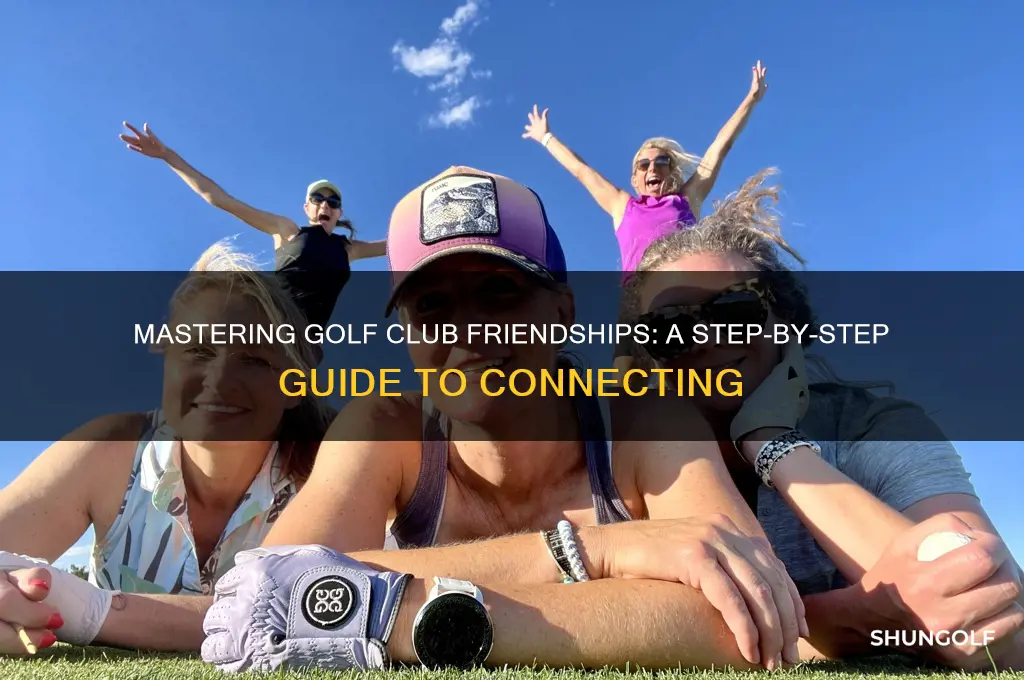 how to friend someone on the golf club
