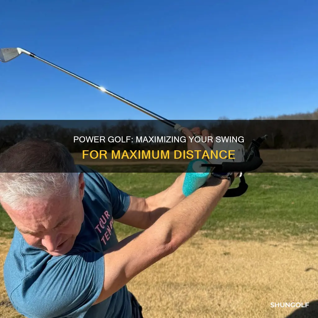 how to generate power golf