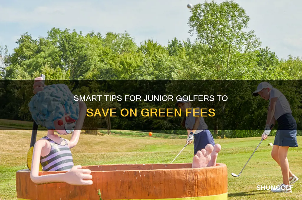 how to get a discount to play golf for junors