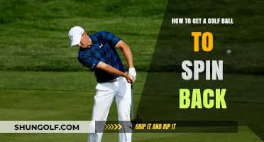 Mastering the Art of Backspin: A Golfer's Guide to Reverse Rotation
