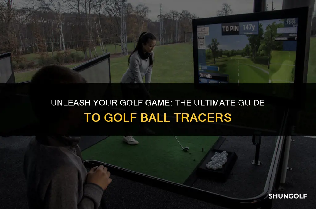 how to get a golf ball tracer