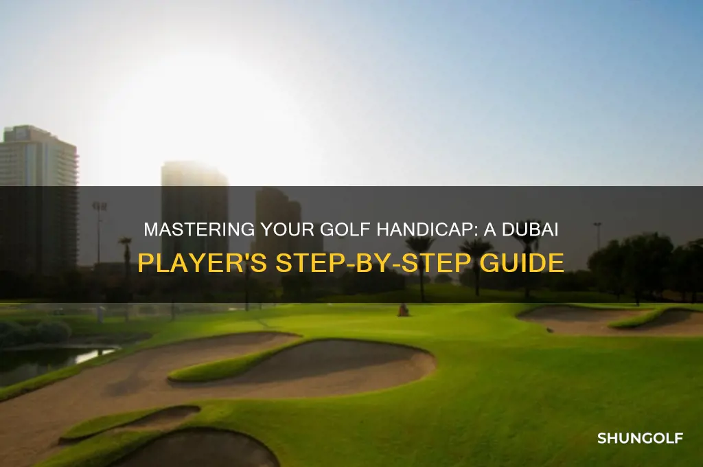 how to get a golf handicap in dubai