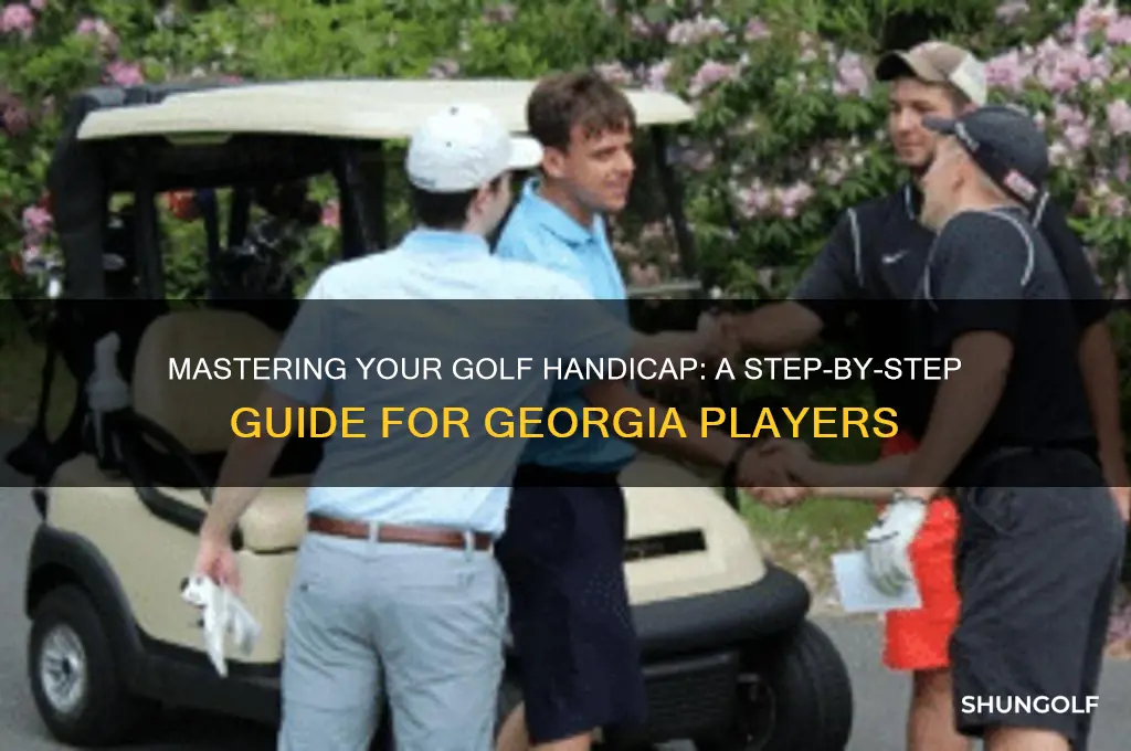 how to get a golf handicap in georgia