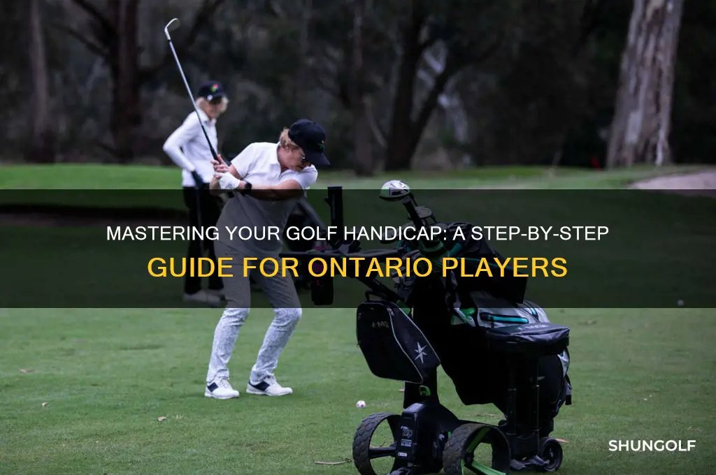 how to get a golf handicap in ontario