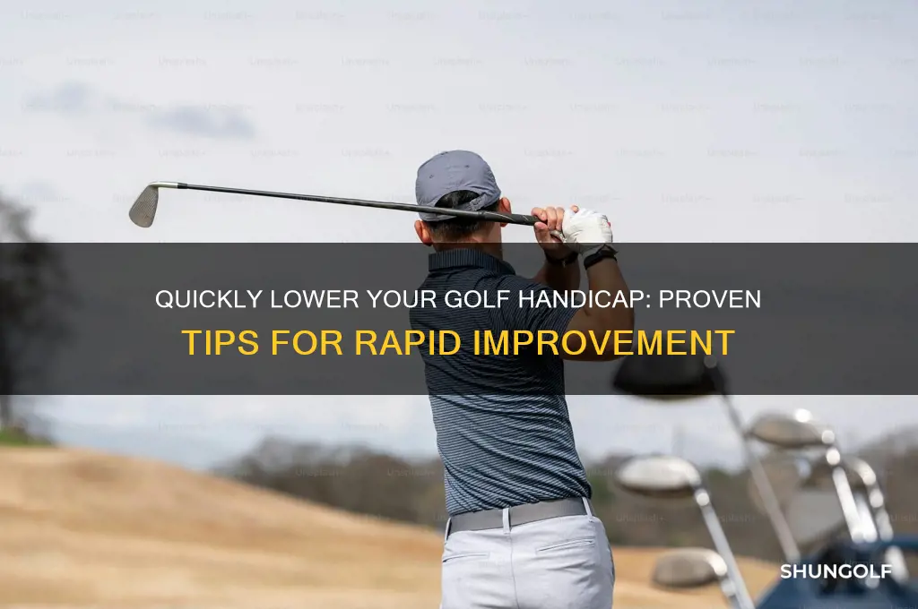 how to get a golf handicap quickly