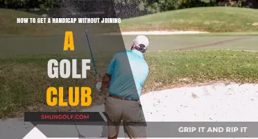 Get a Golf Handicap Independently: No Club Membership Required