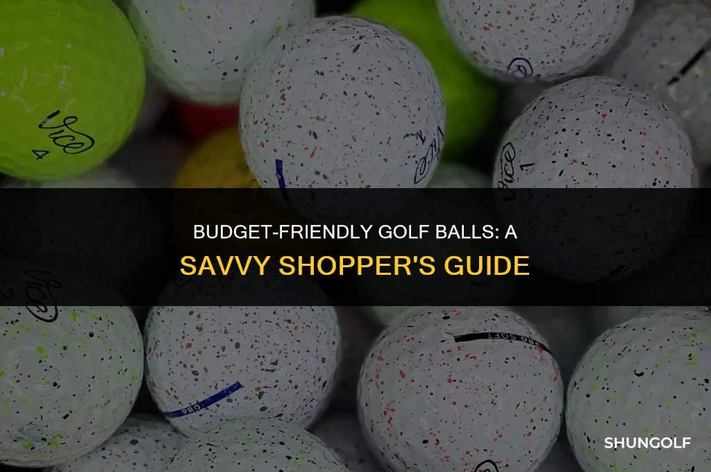 how to get a hold of golf balls cheap