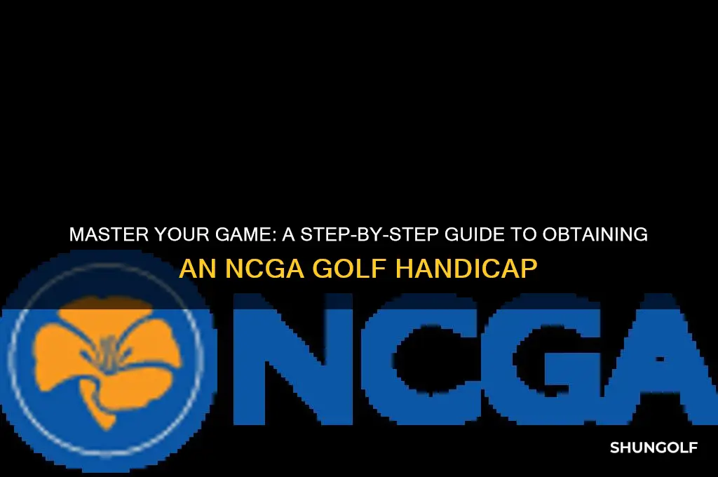 how to get a ncga golf handicap