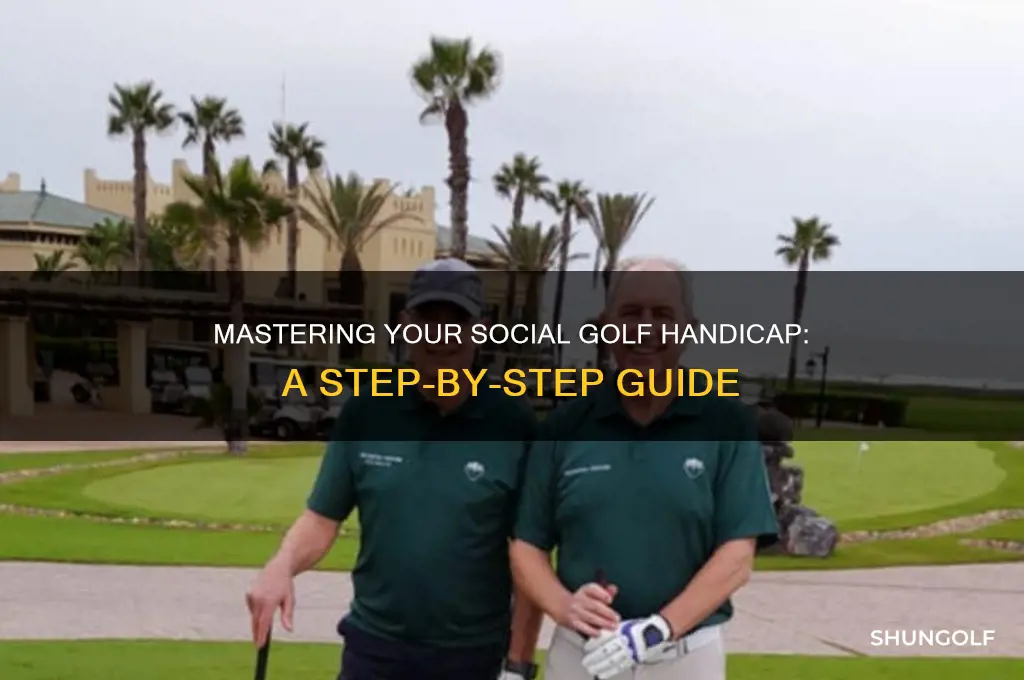 how to get a social golf handicap