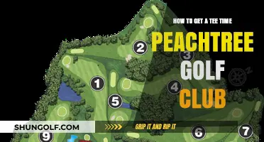 Securing Your Tee Time at Peachtree Golf Club: A Step-by-Step Guide