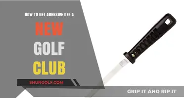 Effective Tips to Remove Adhesive from Your New Golf Club