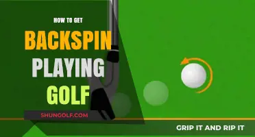 Mastering Backspin in Golf: Techniques for Precision and Control