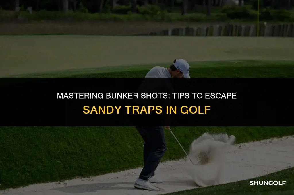how to get ball out of sand bunkers in golf