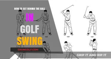 Mastering the Golf Swing: Secrets to Getting Behind the Ball