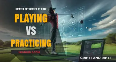 Mastering Golf: Balancing Playtime and Practice for Optimal Improvement