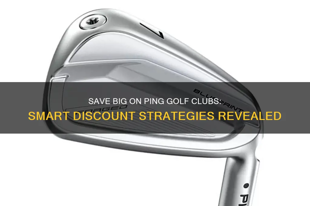 how to get discount on ping golf clubs