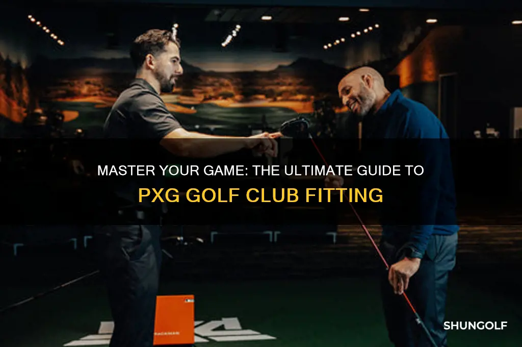 how to get fitted for pxg golf clubs