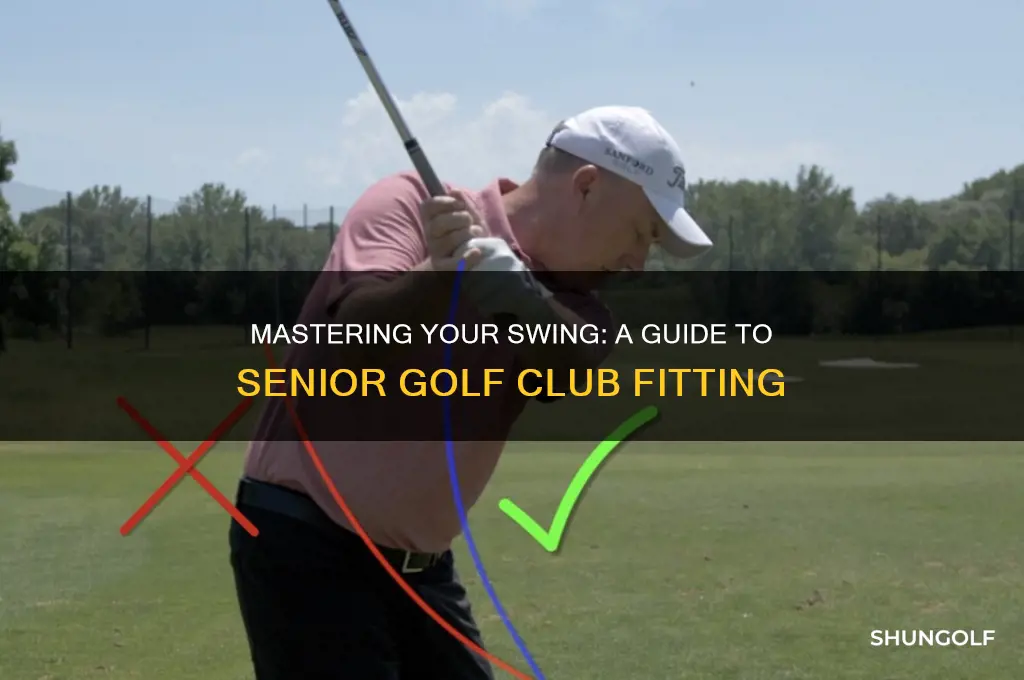 how to get fitted for senior golf clubs