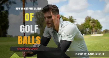 Score Big: Your Guide to Free Golf Ball Sleeves