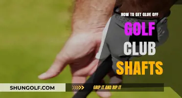 Effective Methods to Remove Glue from Golf Club Shafts Easily