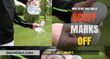 Erasing Scuff Marks: A Golfer's Guide to Pristine Balls