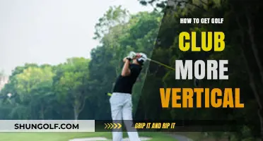 Mastering the Vertical Swing: Tips to Upright Your Golf Club
