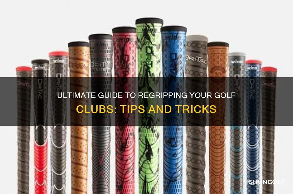 how to get golf clubs regripped