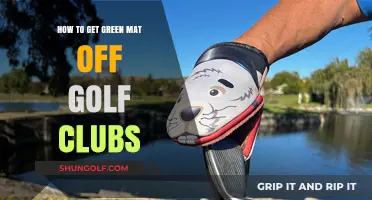 Effective Tips to Remove Green Mat Buildup from Golf Clubs