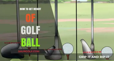 Mastering the Art of Golf Ball Height Measurement
