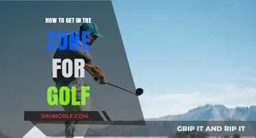 Unlocking Your Golf Potential: A Guide to Getting in the Zone