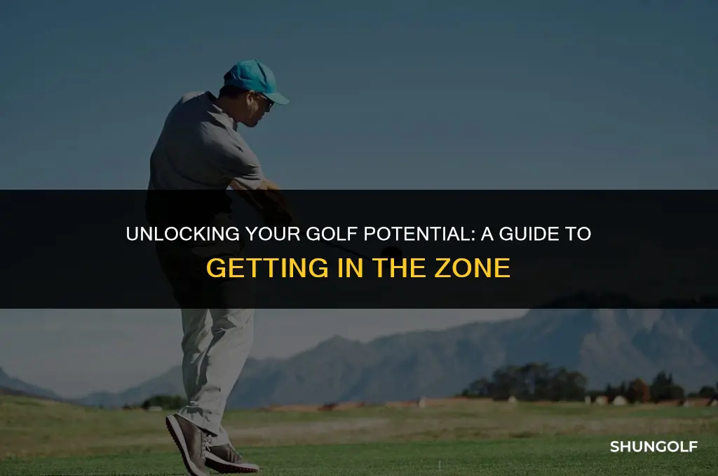 how to get in the zone for golf