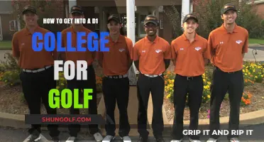 Unlocking the Green: A Guide to Joining a Division I College Golf Team