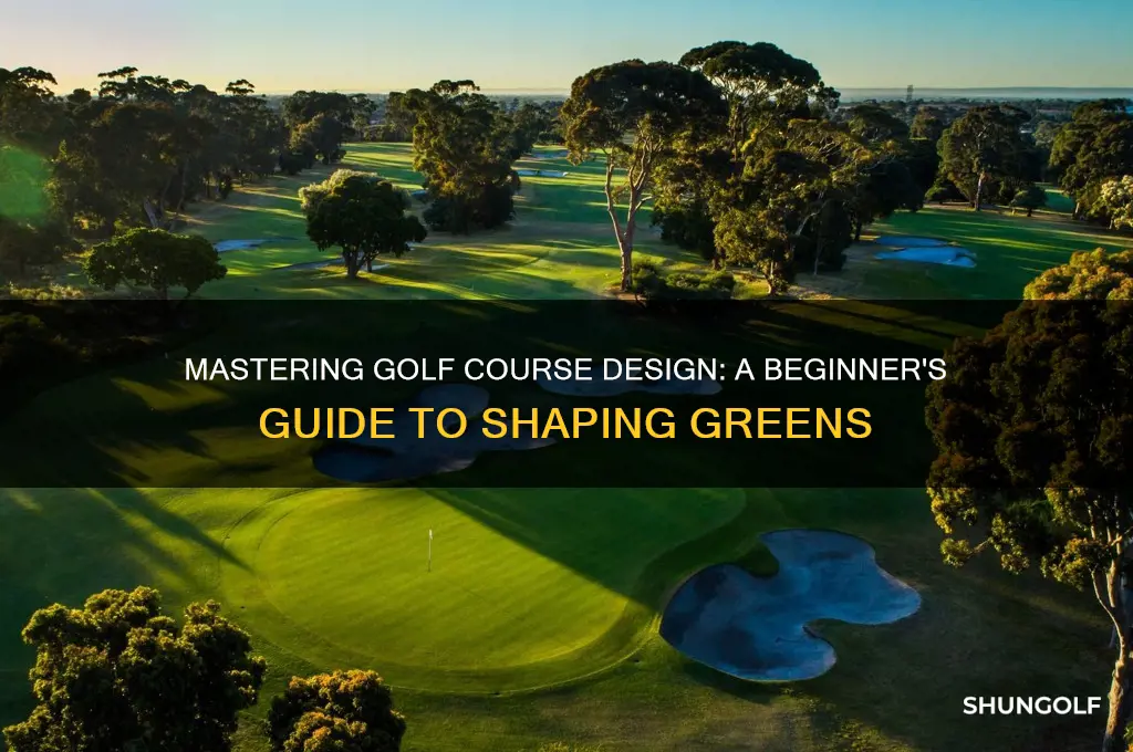 how to get into golf course design