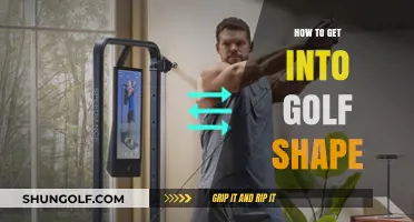 Swing into Fitness: A Beginner's Guide to Golf Shape