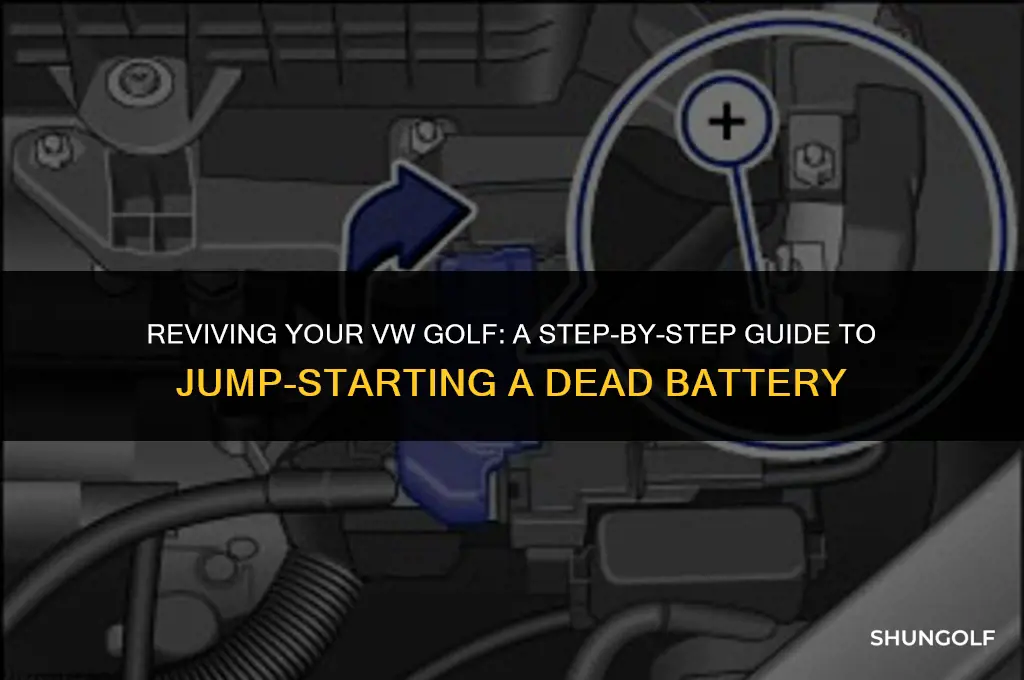 how to get into vw golf when battery is dead