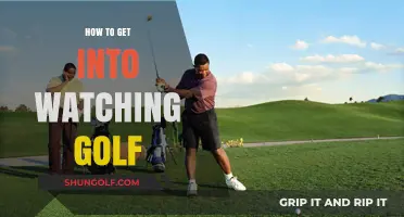 Teeing Off: A Beginner's Guide to Watching Golf