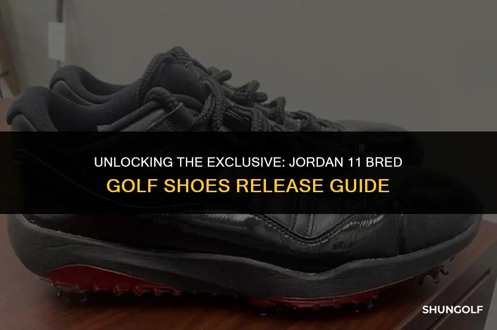 how to get jordan 11 bred golf shoes may 17th