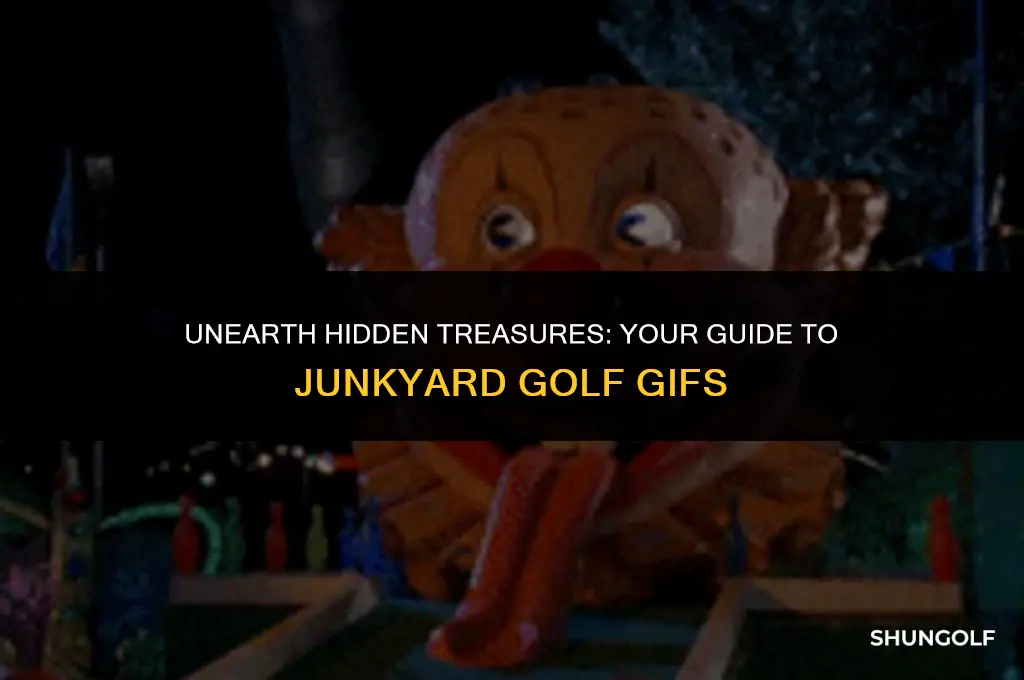 how to get junkyard golf gif