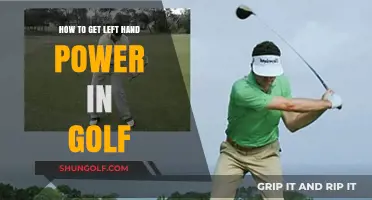 Unlocking Your Golf Swing: A Guide to Left-Hand Power