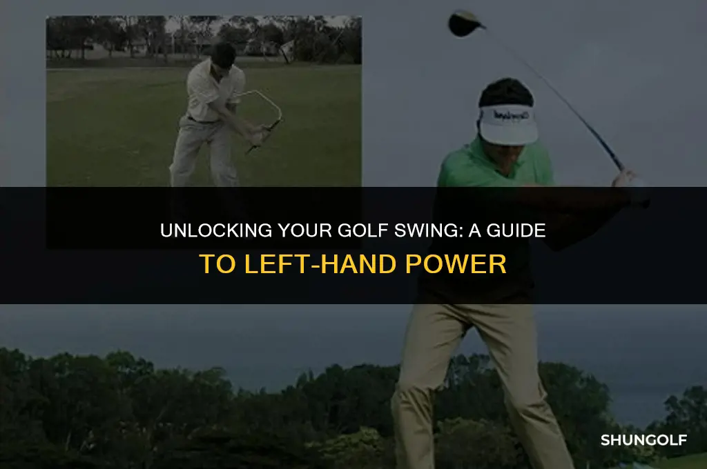 how to get left hand power in golf