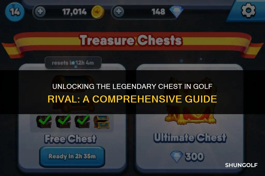 how to get legendary chest in golf rival