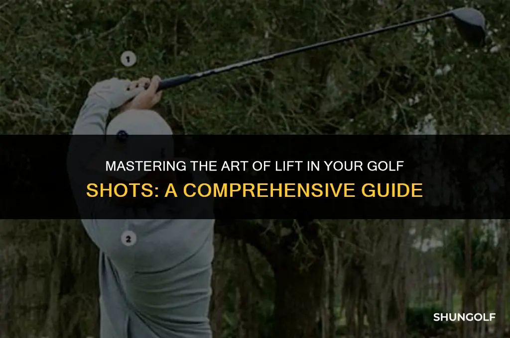 how to get lift in a golf shot